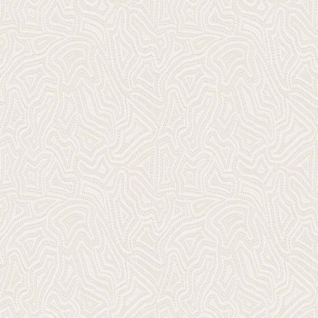 Hollenback Dotted Abstract Wallpaper in Ivory