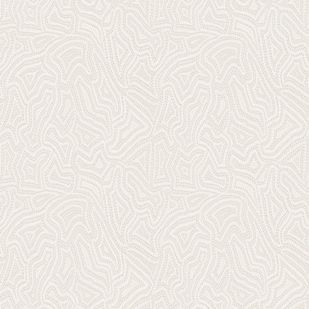 Hollenback Dotted Abstract Wallpaper in Ivory