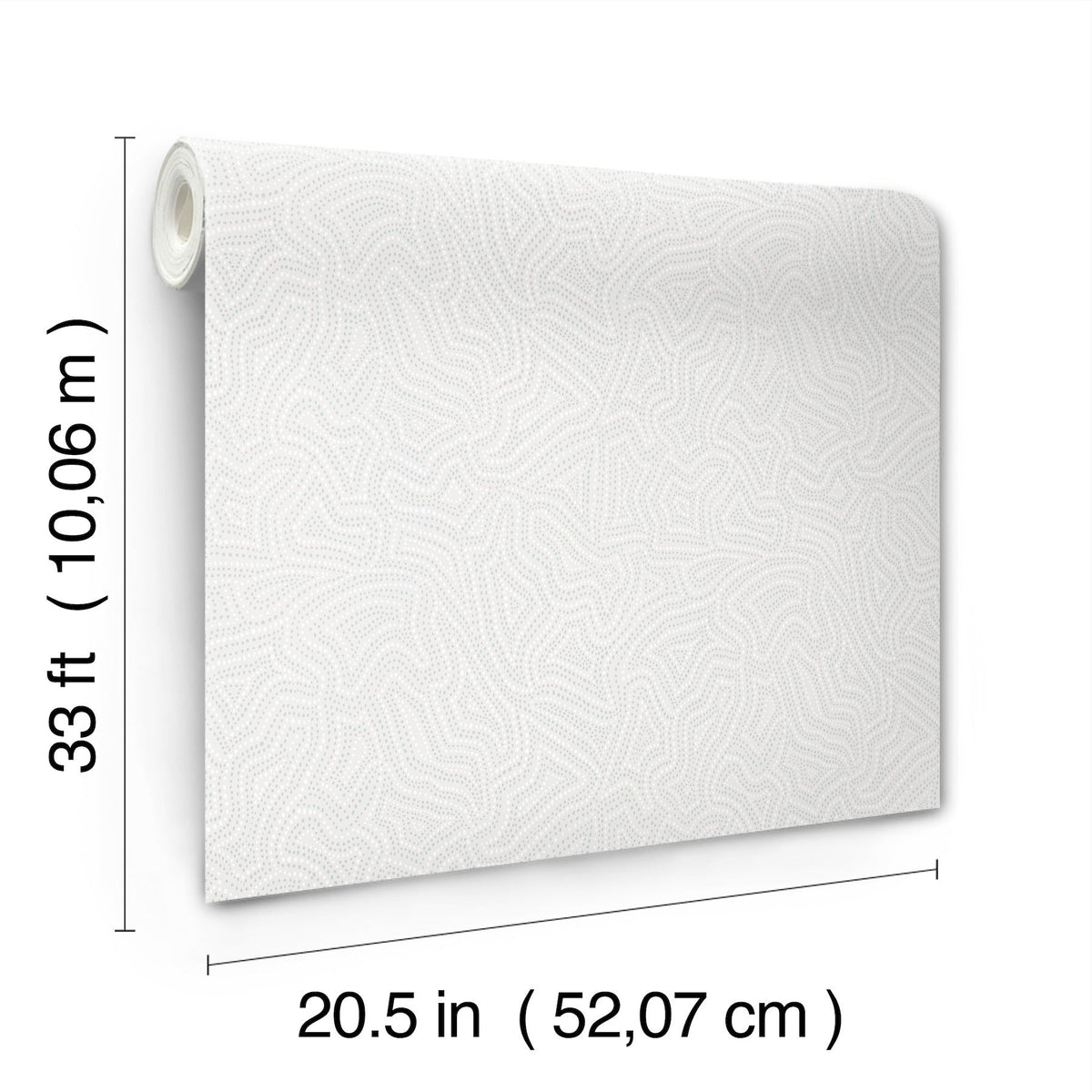 Hollenback Dotted Abstract Wallpaper wallpaper detail or room view
