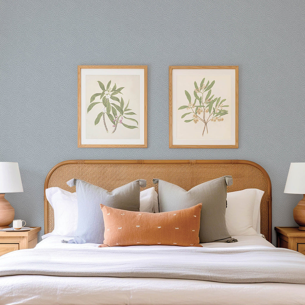 Hollenback Dotted Abstract Wallpaper wallpaper detail or room view