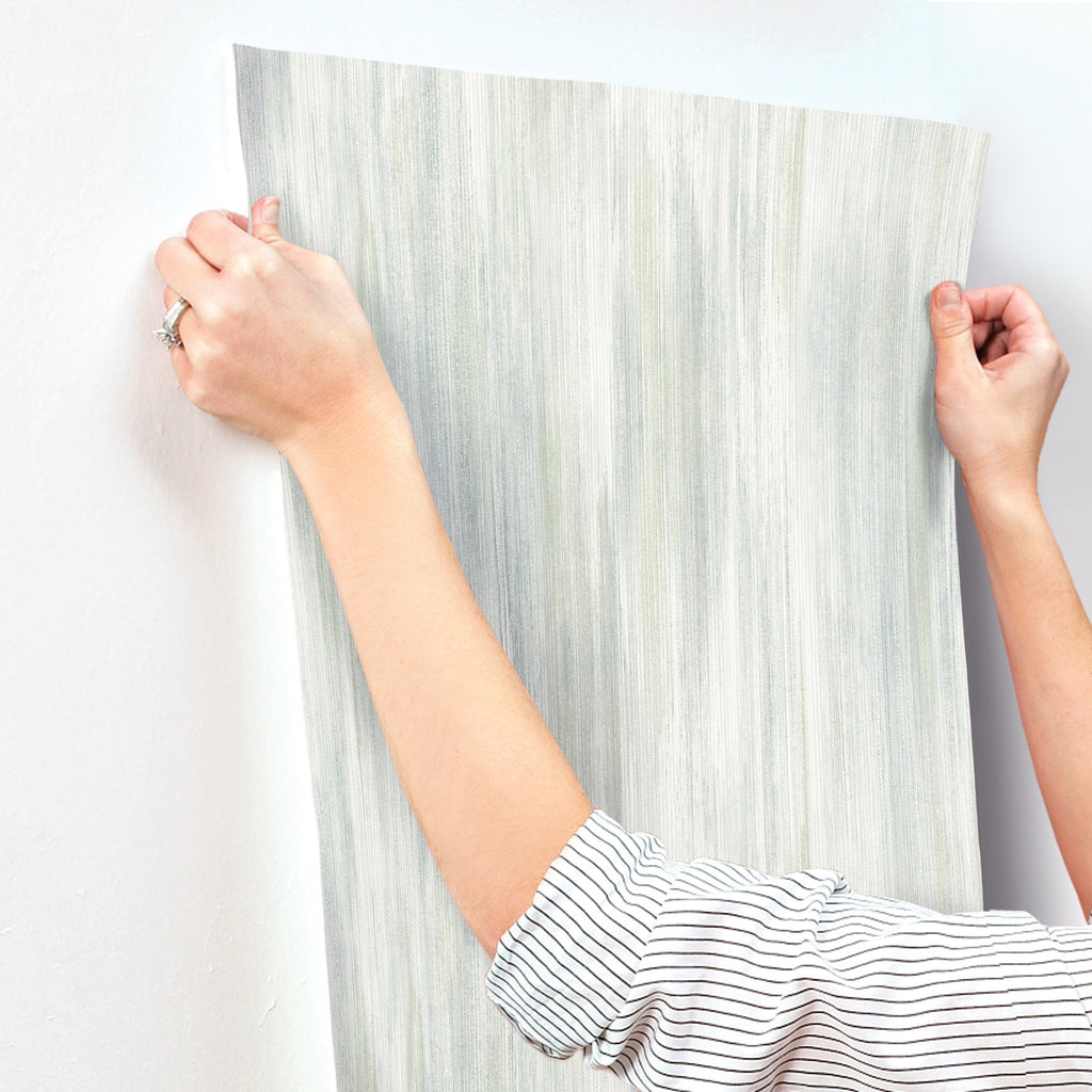 Elysian Ikat Wallpaper wallpaper detail or room view