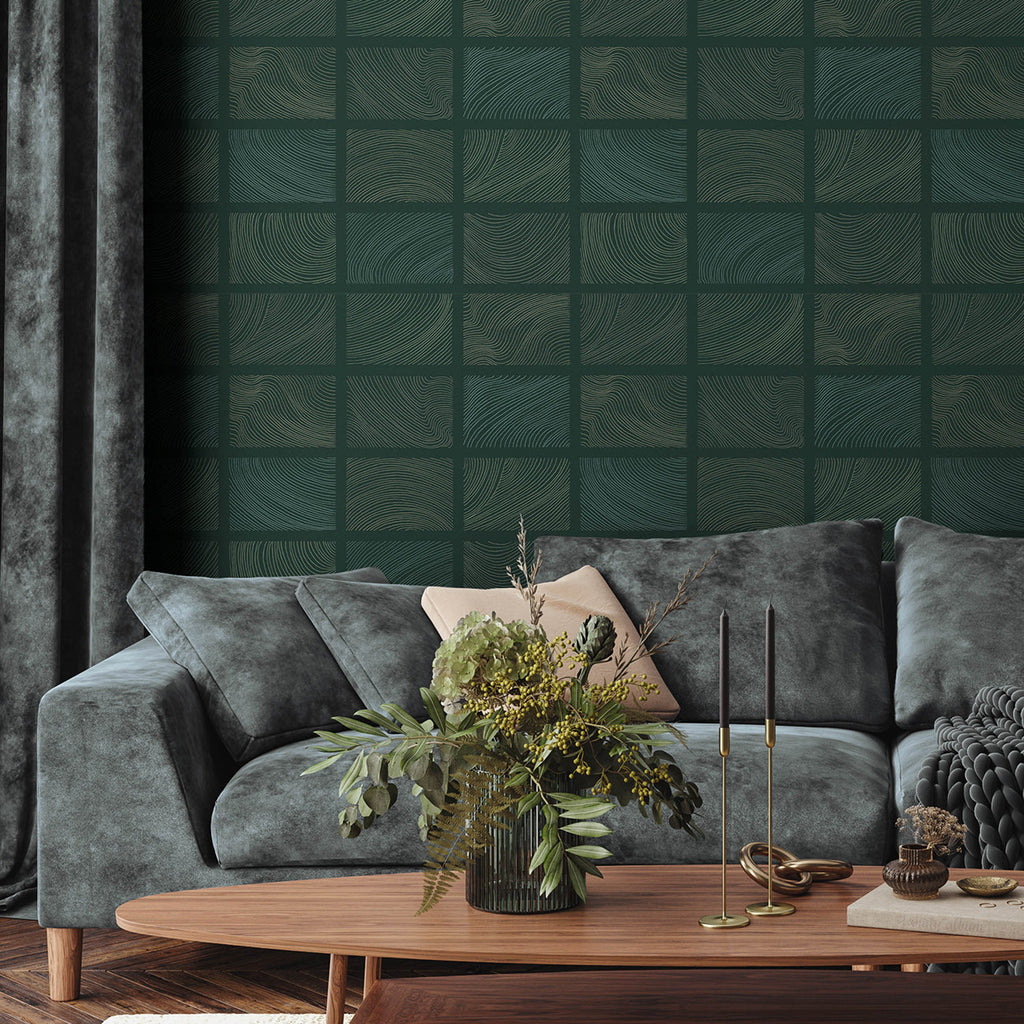 Bronson Topography Wallpaper wallpaper detail or room view