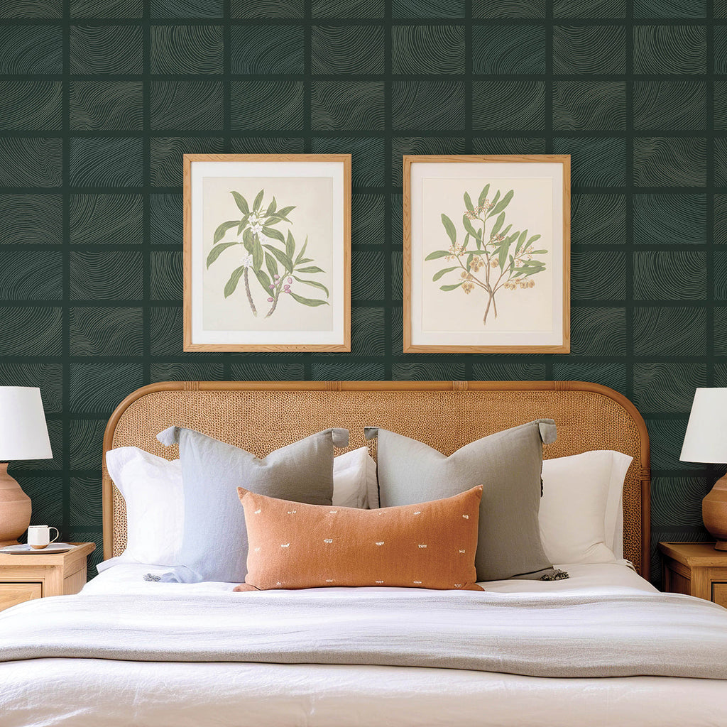 Bronson Topography Wallpaper wallpaper detail or room view