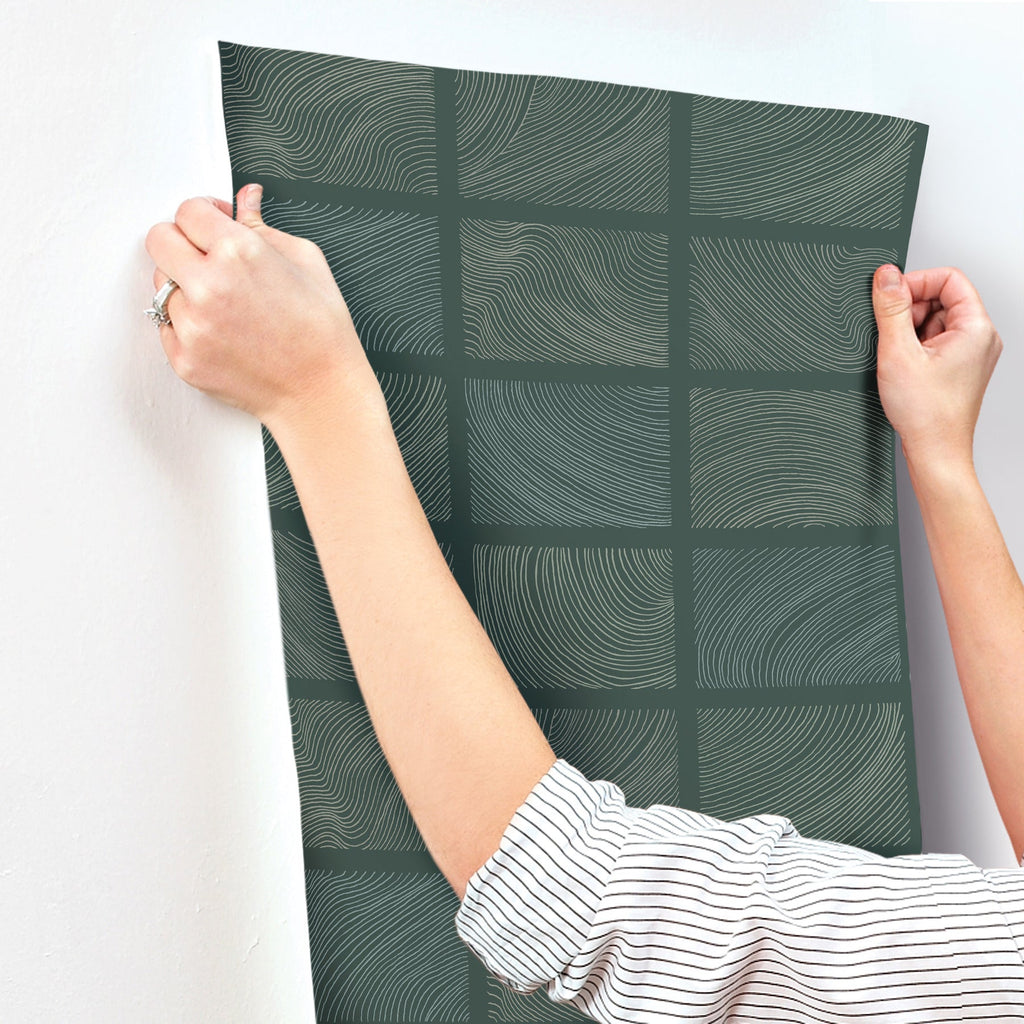 Bronson Topography Wallpaper wallpaper detail or room view