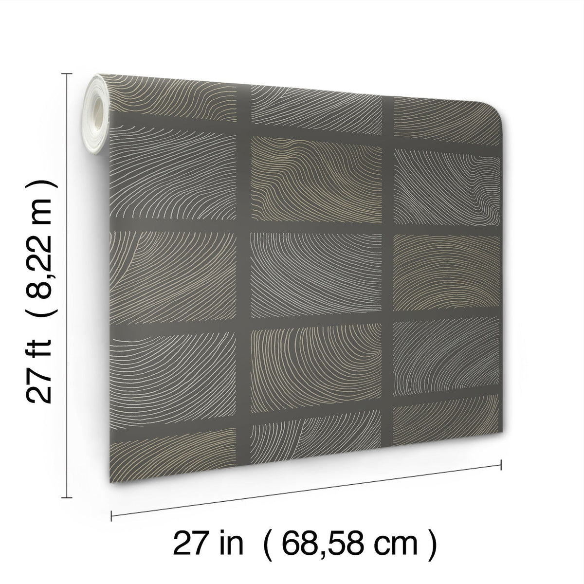 Bronson Topography Wallpaper wallpaper detail or room view