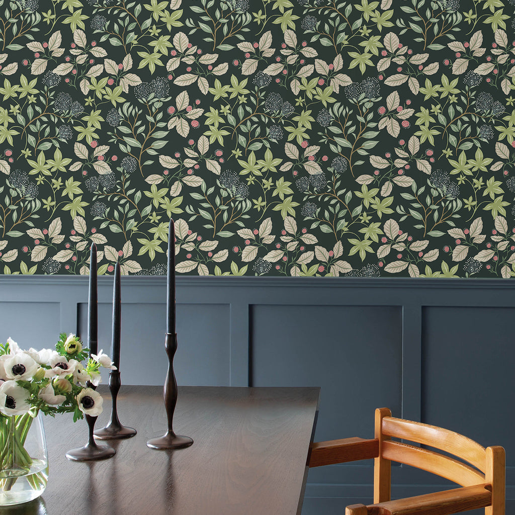Mildred Botanical Trail Wallpaper wallpaper detail or room view