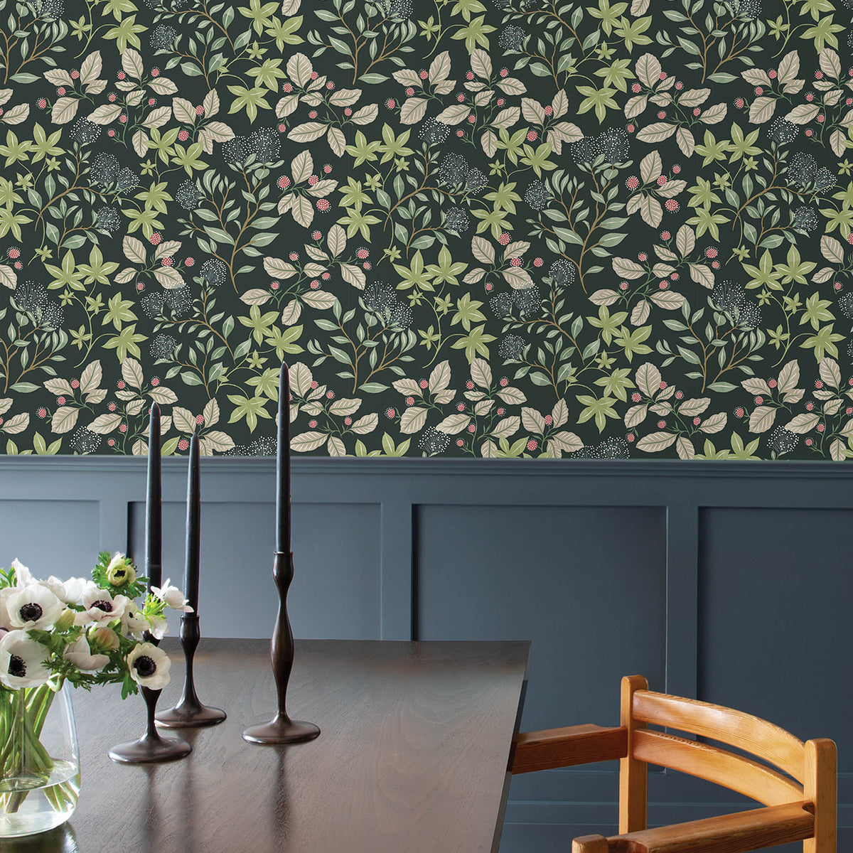 Mildred Botanical Trail Wallpaper wallpaper detail or room view