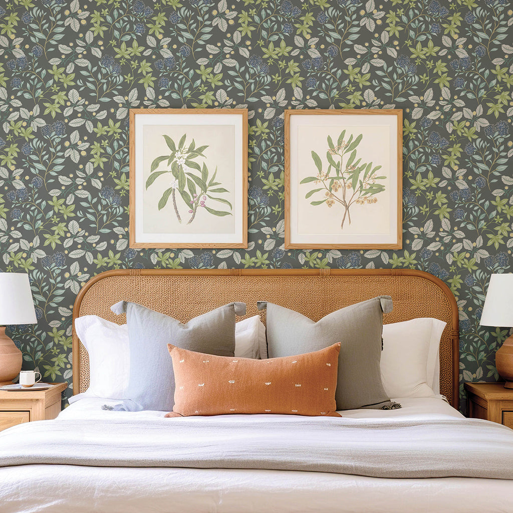Mildred Botanical Trail Wallpaper wallpaper detail or room view