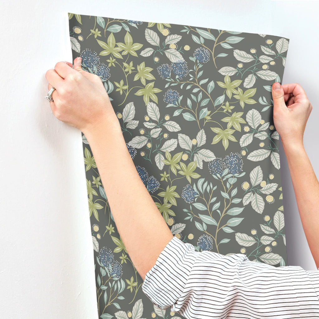 Mildred Botanical Trail Wallpaper wallpaper detail or room view