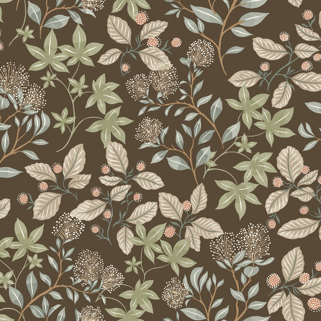 Mildred Botanical Trail Wallpaper wallpaper detail or room view