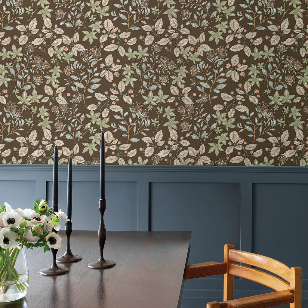 Mildred Botanical Trail Wallpaper wallpaper detail or room view