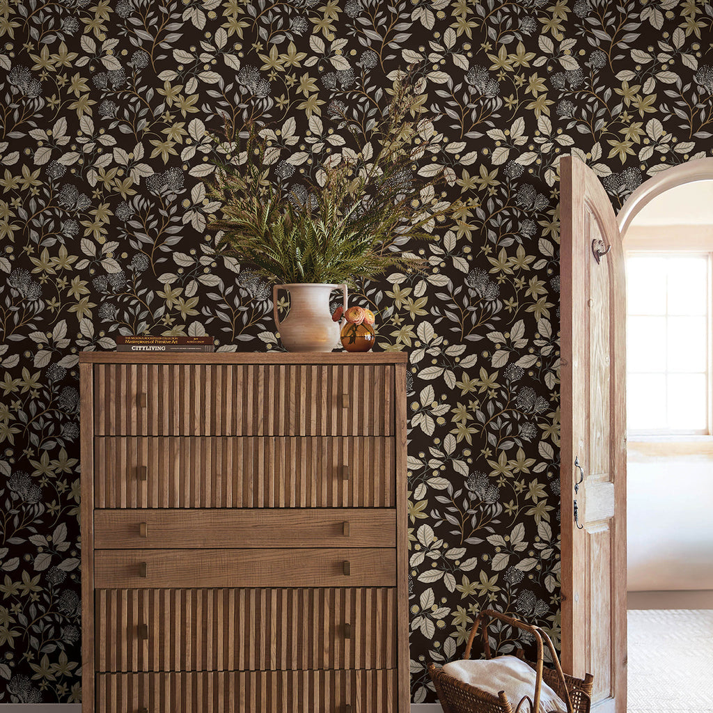 Mildred Botanical Trail Wallpaper wallpaper detail or room view