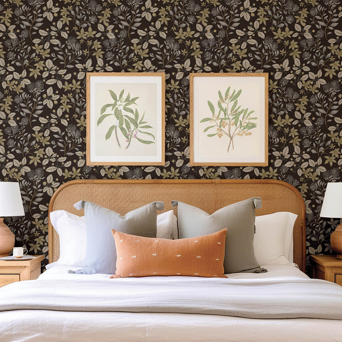 Mildred Botanical Trail Wallpaper wallpaper detail or room view