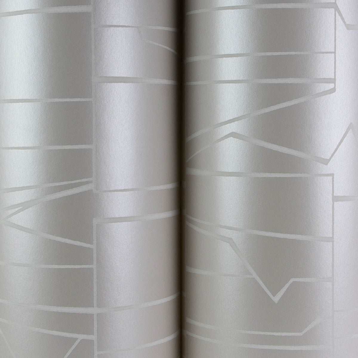 Huntington Geometric Stripe Wallpaper wallpaper detail or room view
