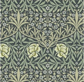 Oxford Union Sea Green Floral Vines Wallpaper - 4171-82047