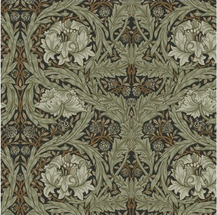 African Marigold Floral Wallpaper