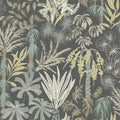 Everglades Grey Botanical Wallpaper