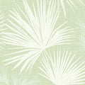Hatteras Palms Wallpaper in Sky Blue