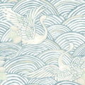 Egret Tidal Dance Wallpaper in Neutral