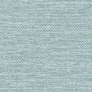 Tortuga Coral Weave Wallpaper in Sky Blue