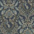 Collins Teal Damask Wallpaper wallpaper