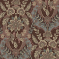 Collins Damask Wallpaper in Plum