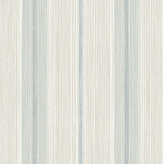 Ames Red Linen Stripe Wallpaper wallpaper