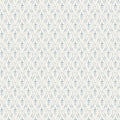 Tillie Blue Diamond Floral Wallpaper