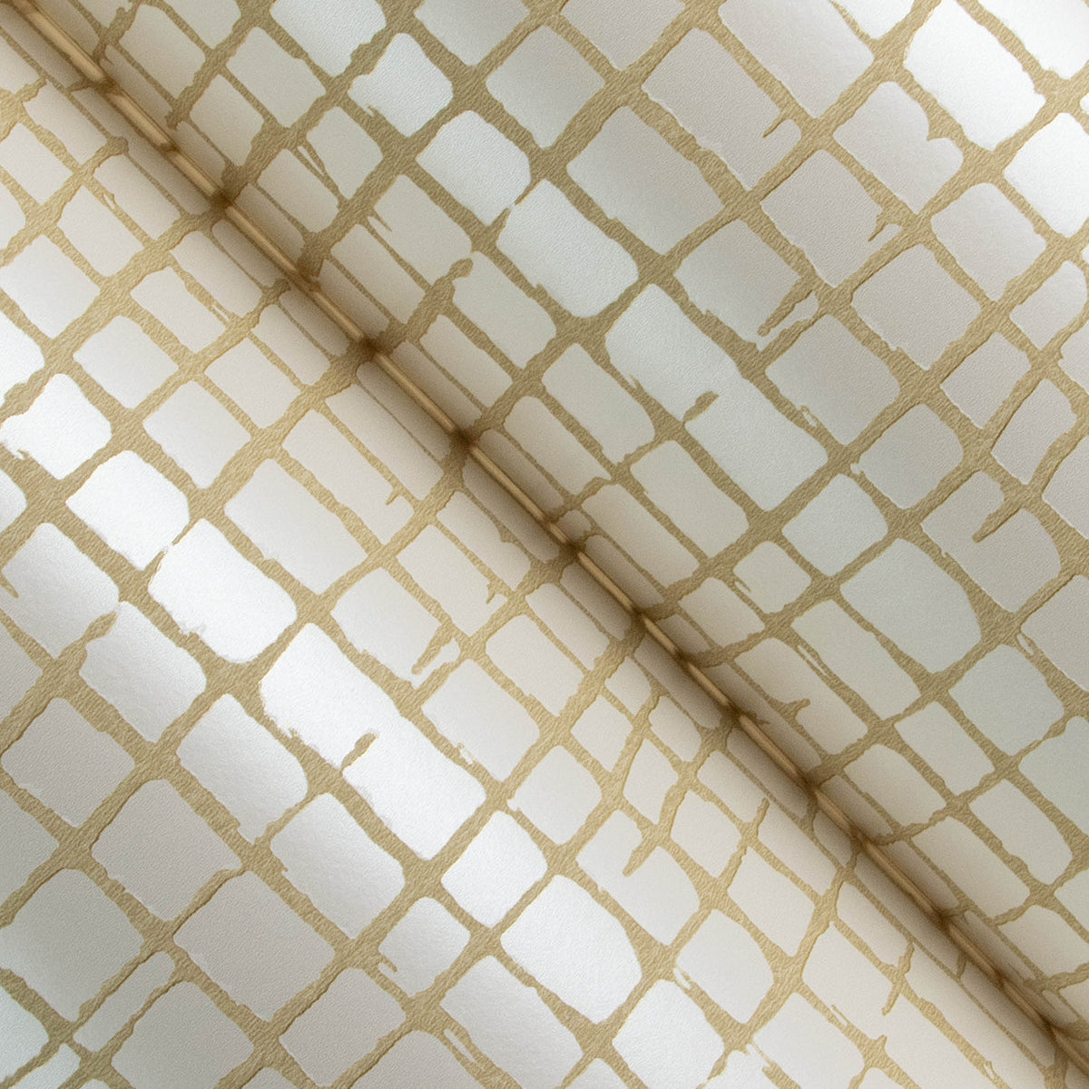 Albin Gridline Wallpaper wallpaper detail or room view