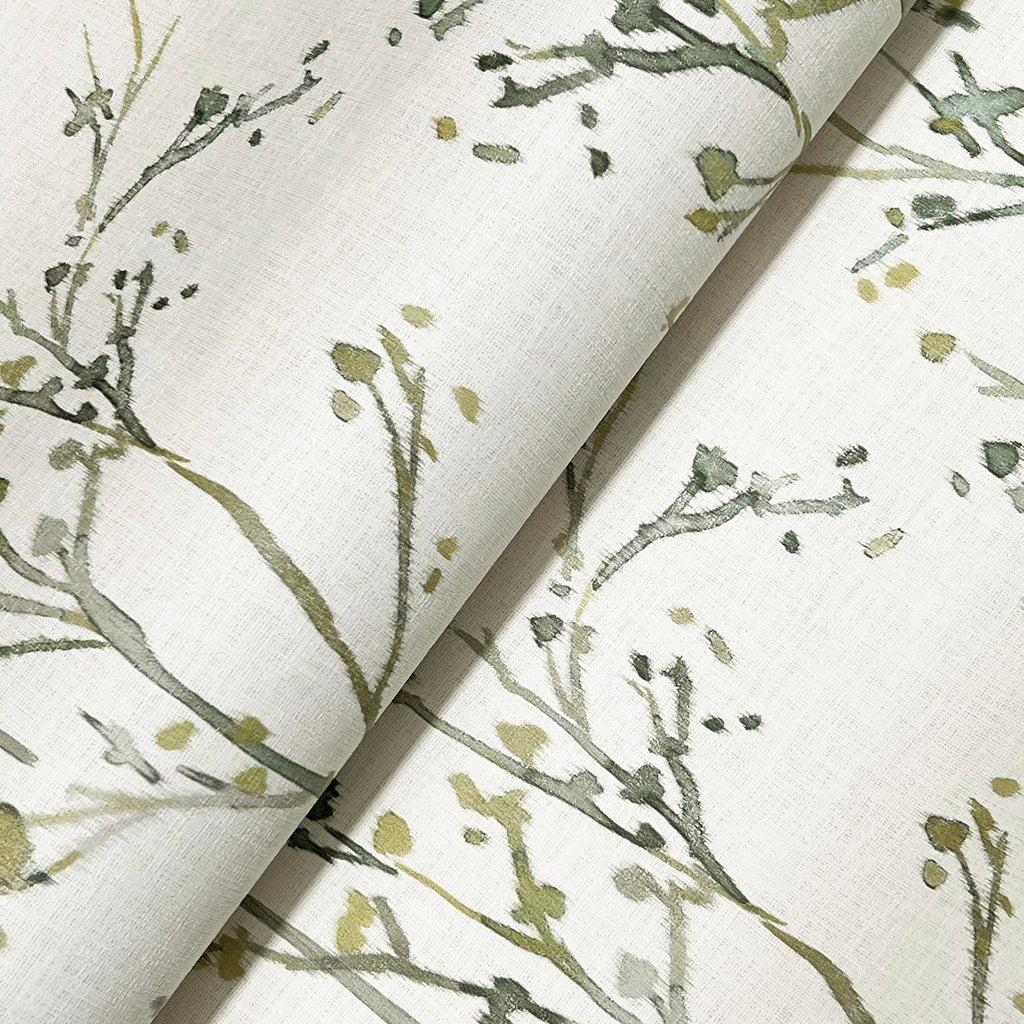 Silverling Budding Branches Wallpaper wallpaper detail or room view
