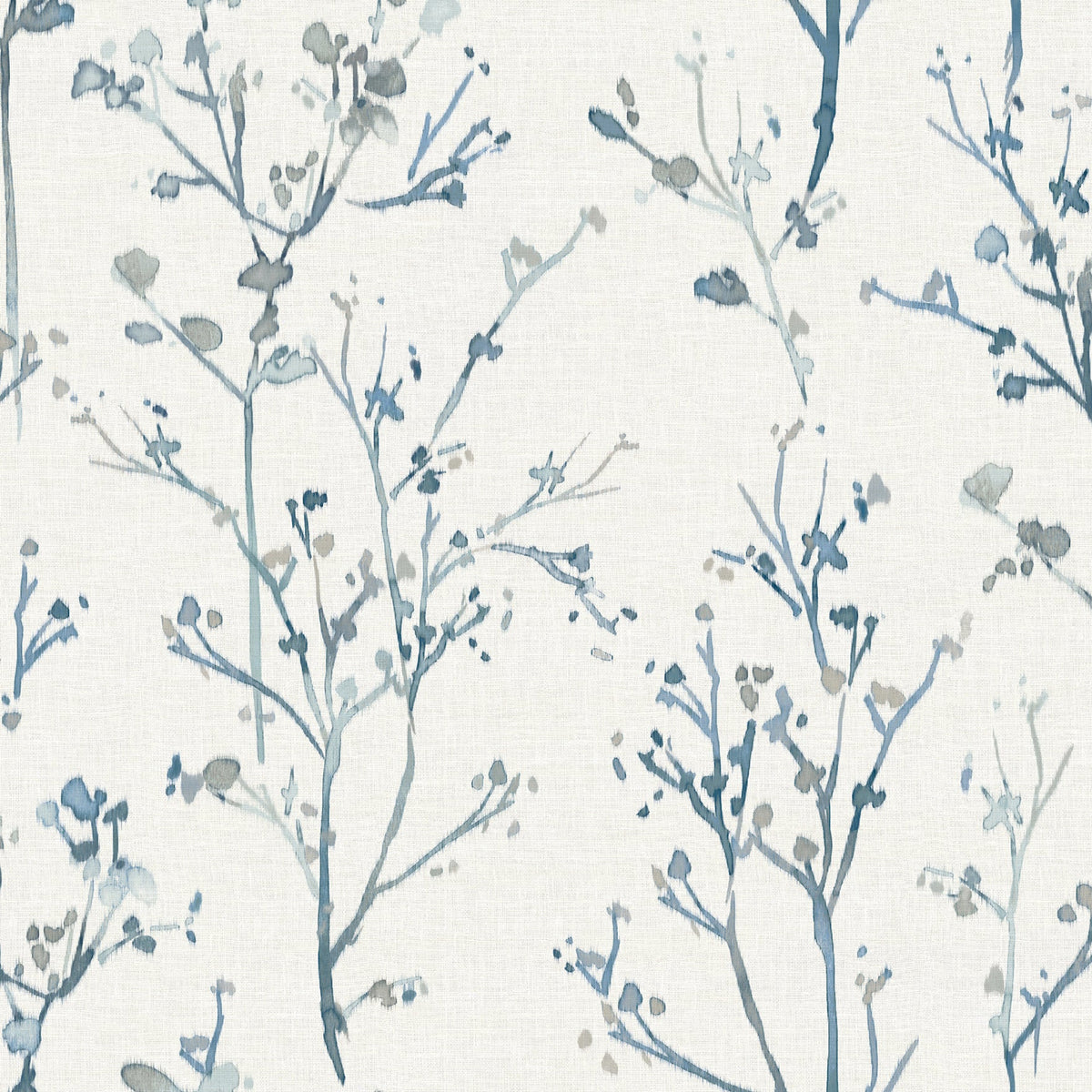 Silverling Budding Branches Wallpaper wallpaper detail or room view