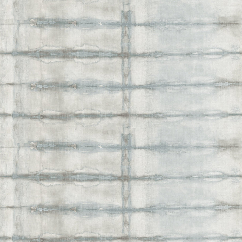 Modulus Geometric Stripe Wallpaper in Denim