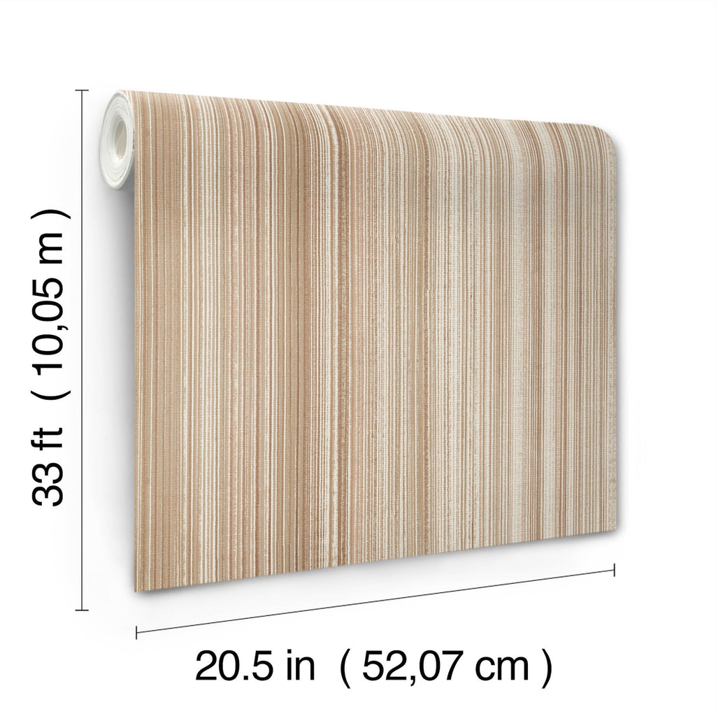 Elan Ombre Stripe Wallpaper wallpaper detail or room view
