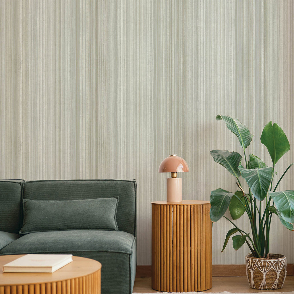 Elan Ombre Stripe Wallpaper wallpaper detail or room view