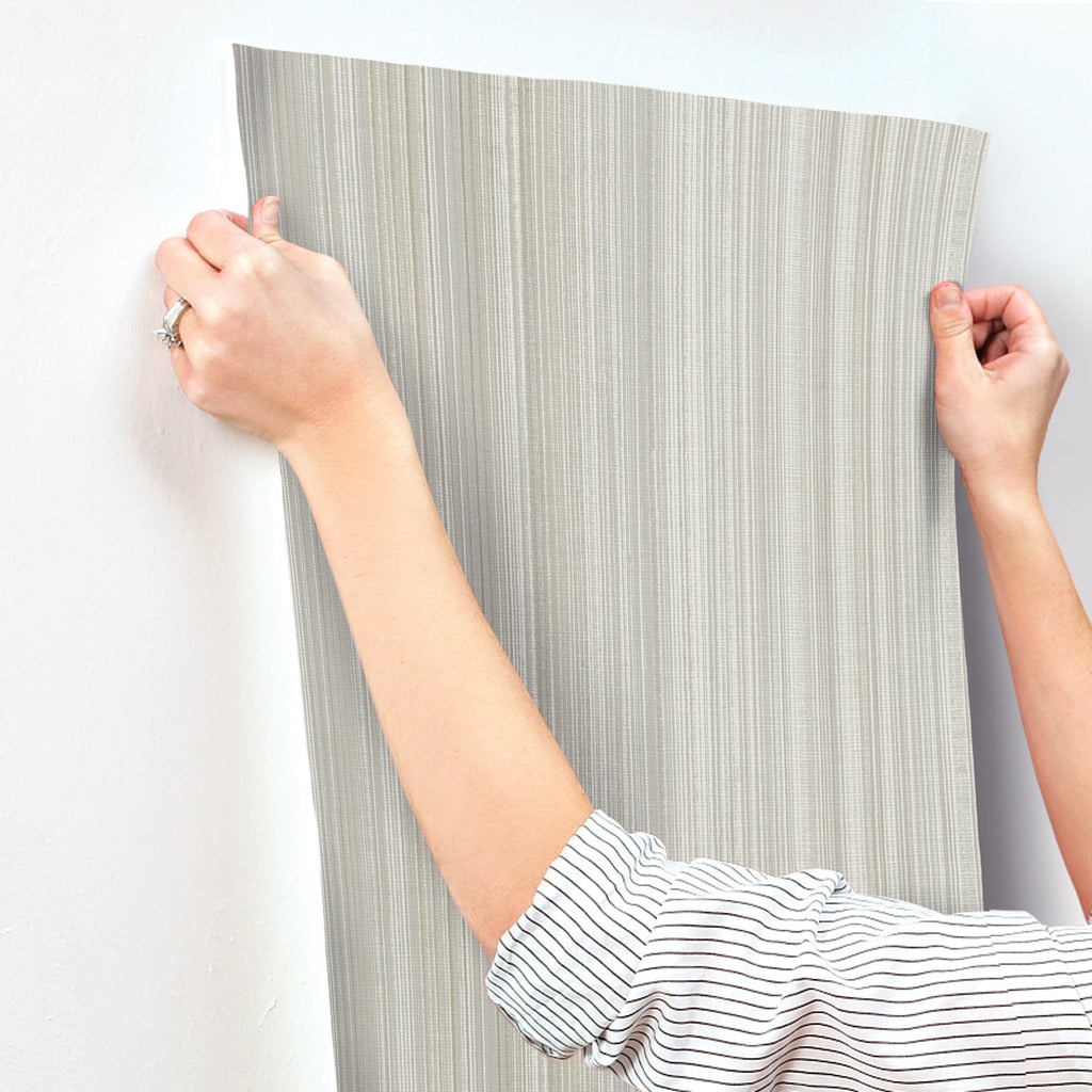 Elan Ombre Stripe Wallpaper wallpaper detail or room view