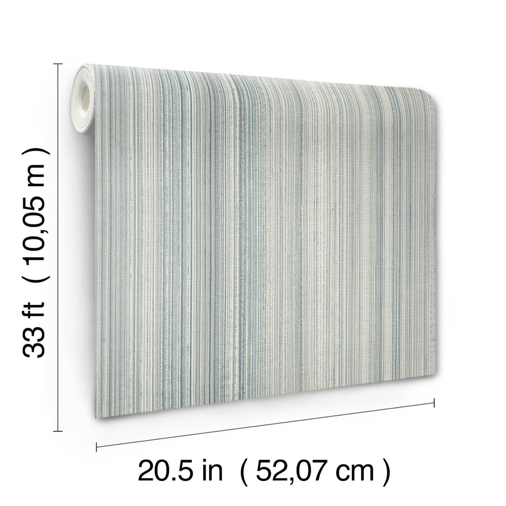 Elan Ombre Stripe Wallpaper wallpaper detail or room view