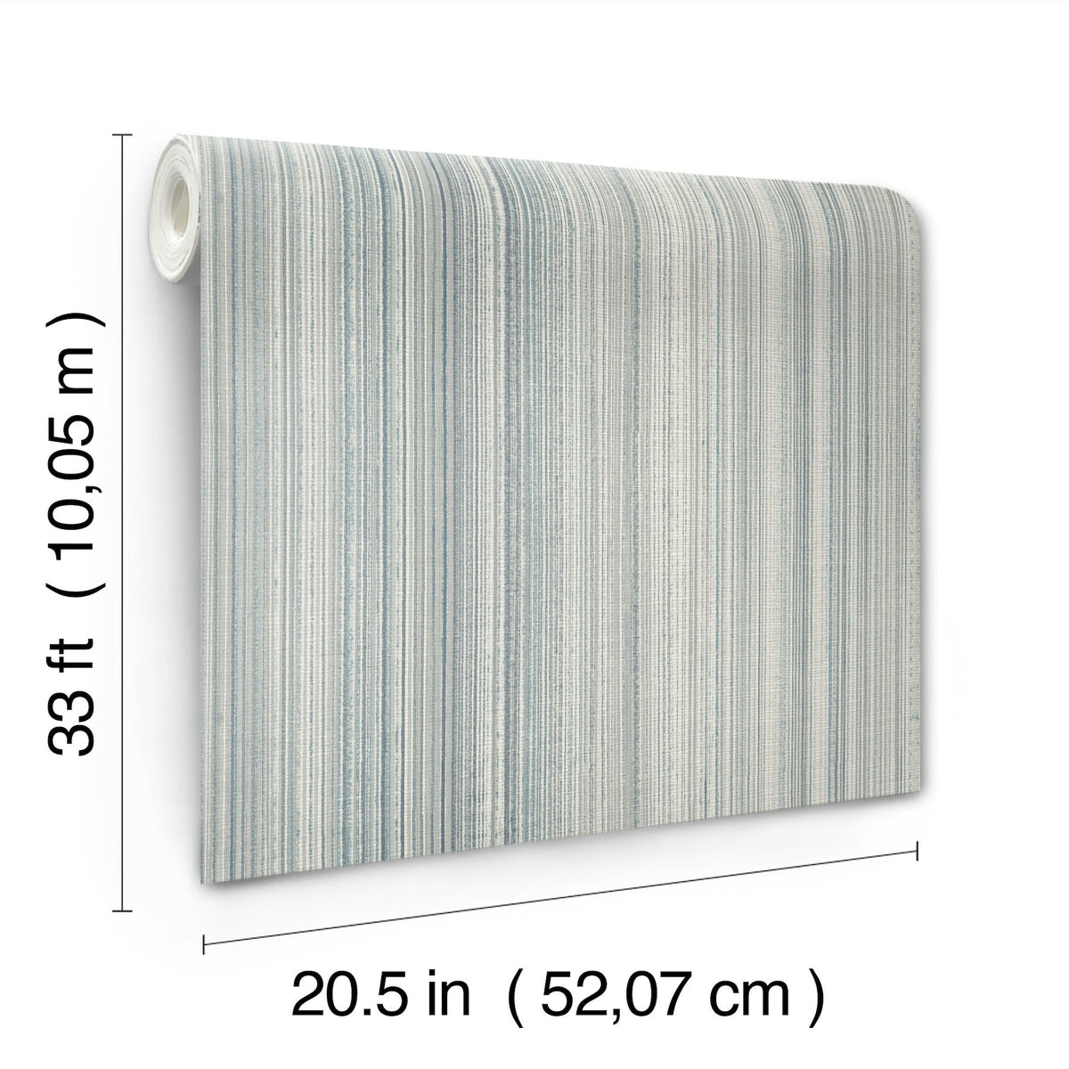 Elan Ombre Stripe Wallpaper wallpaper detail or room view