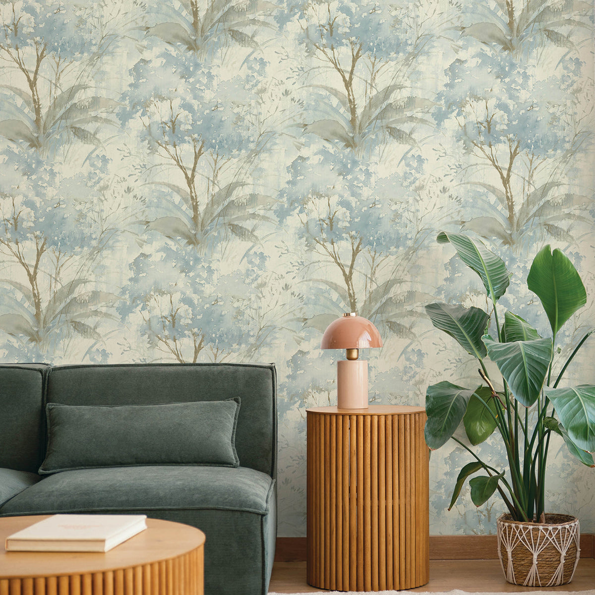 Mistwood Forest Wallpaper wallpaper detail or room view