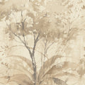 Mistwood Forest Wallpaper in Coffee