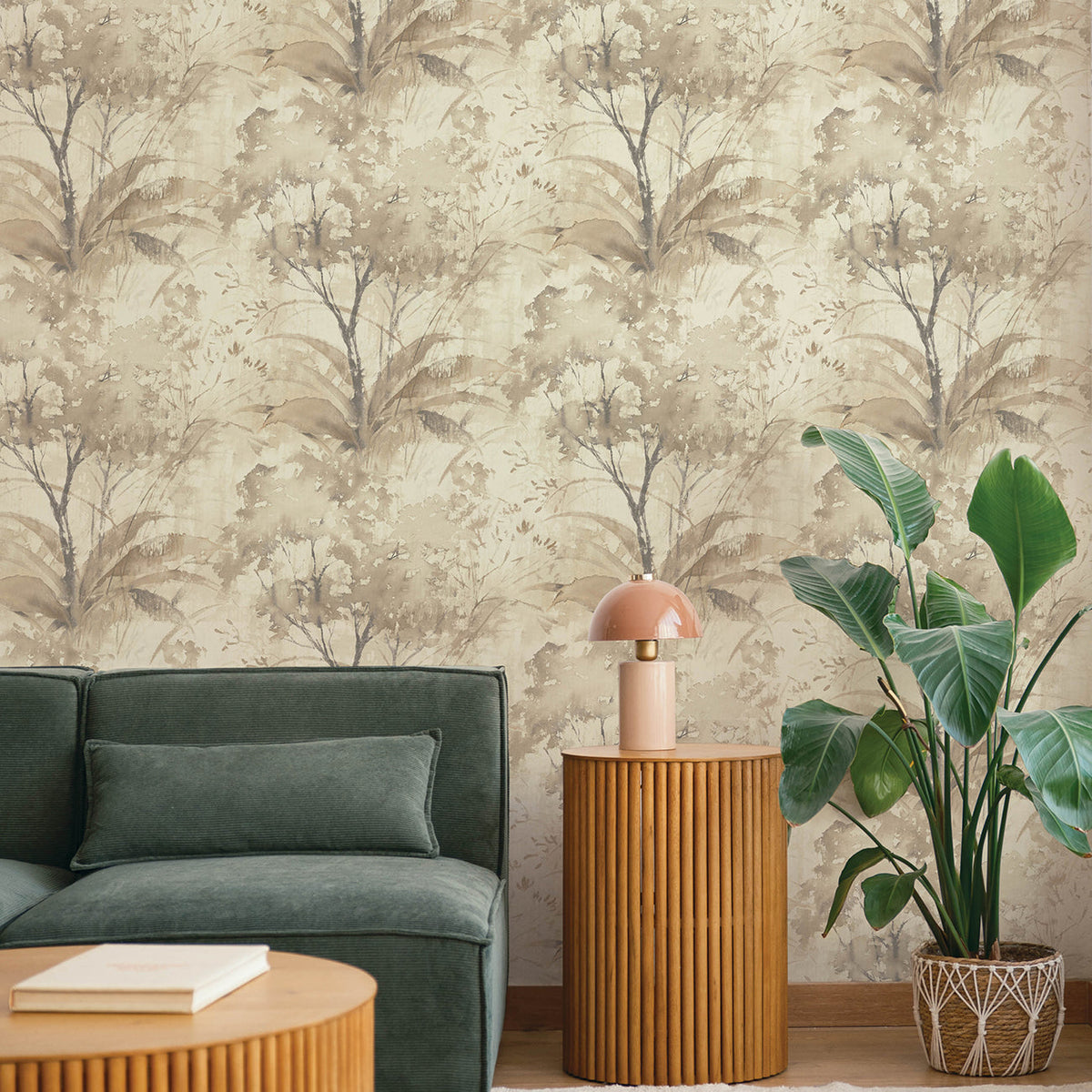Mistwood Forest Wallpaper wallpaper detail or room view
