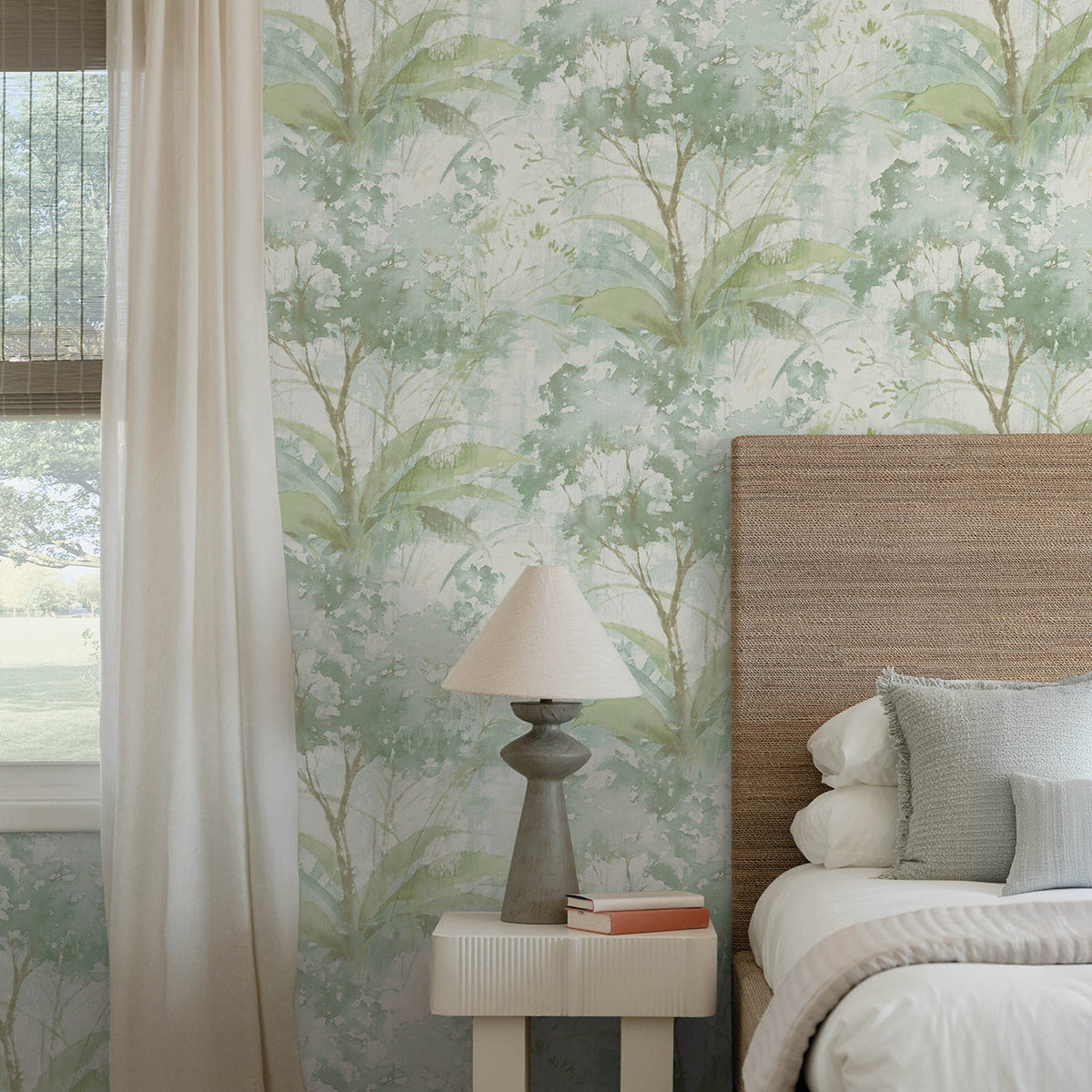 Mistwood Forest Wallpaper wallpaper detail or room view