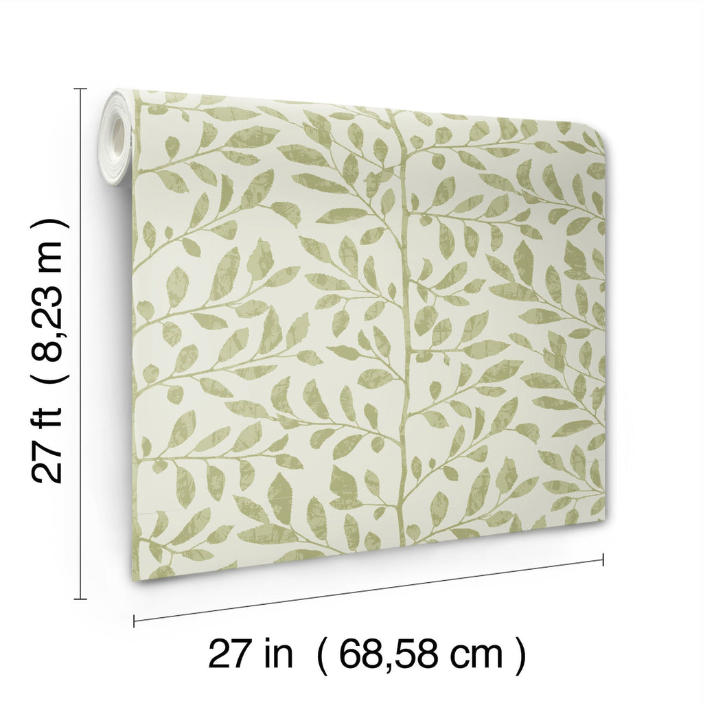 Sagecrest Sapling Wallpaper wallpaper detail or room view