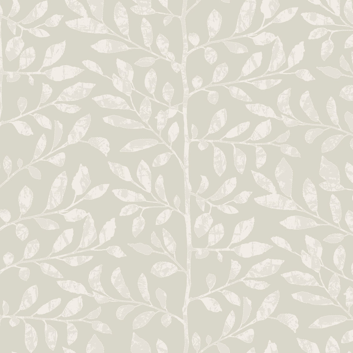Sagecrest Sapling Wallpaper in Light Grey