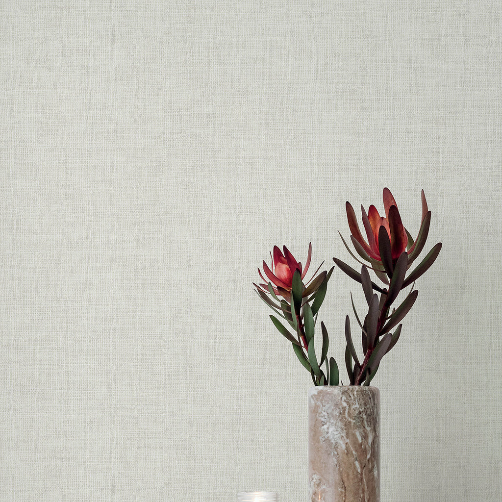 Alba Open Weave Wallpaper wallpaper detail or room view