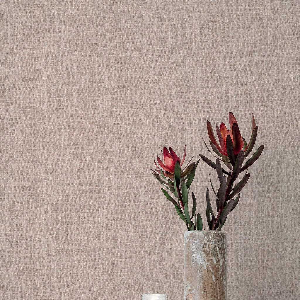 Alba Open Weave Wallpaper wallpaper detail or room view