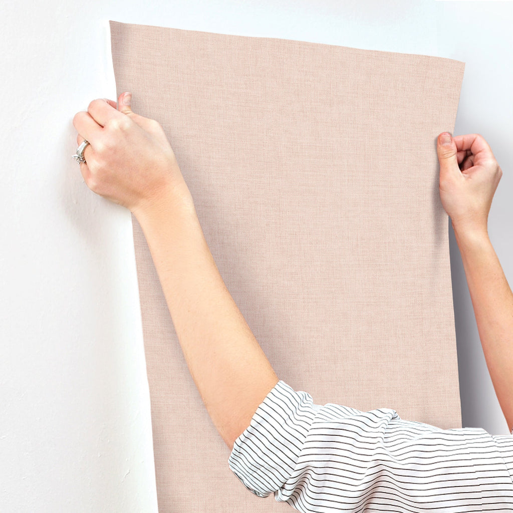Alba Open Weave Wallpaper wallpaper detail or room view