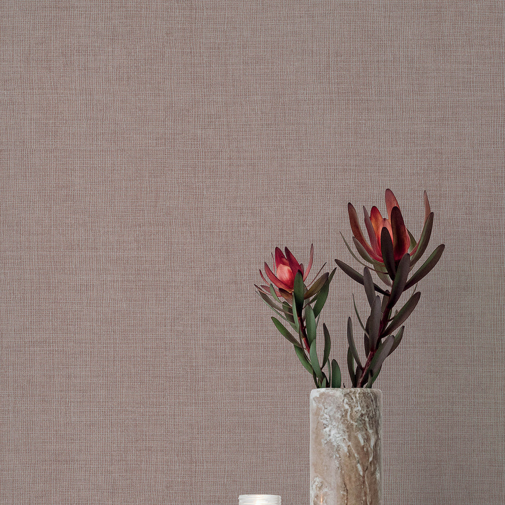 Alba Open Weave Wallpaper wallpaper detail or room view