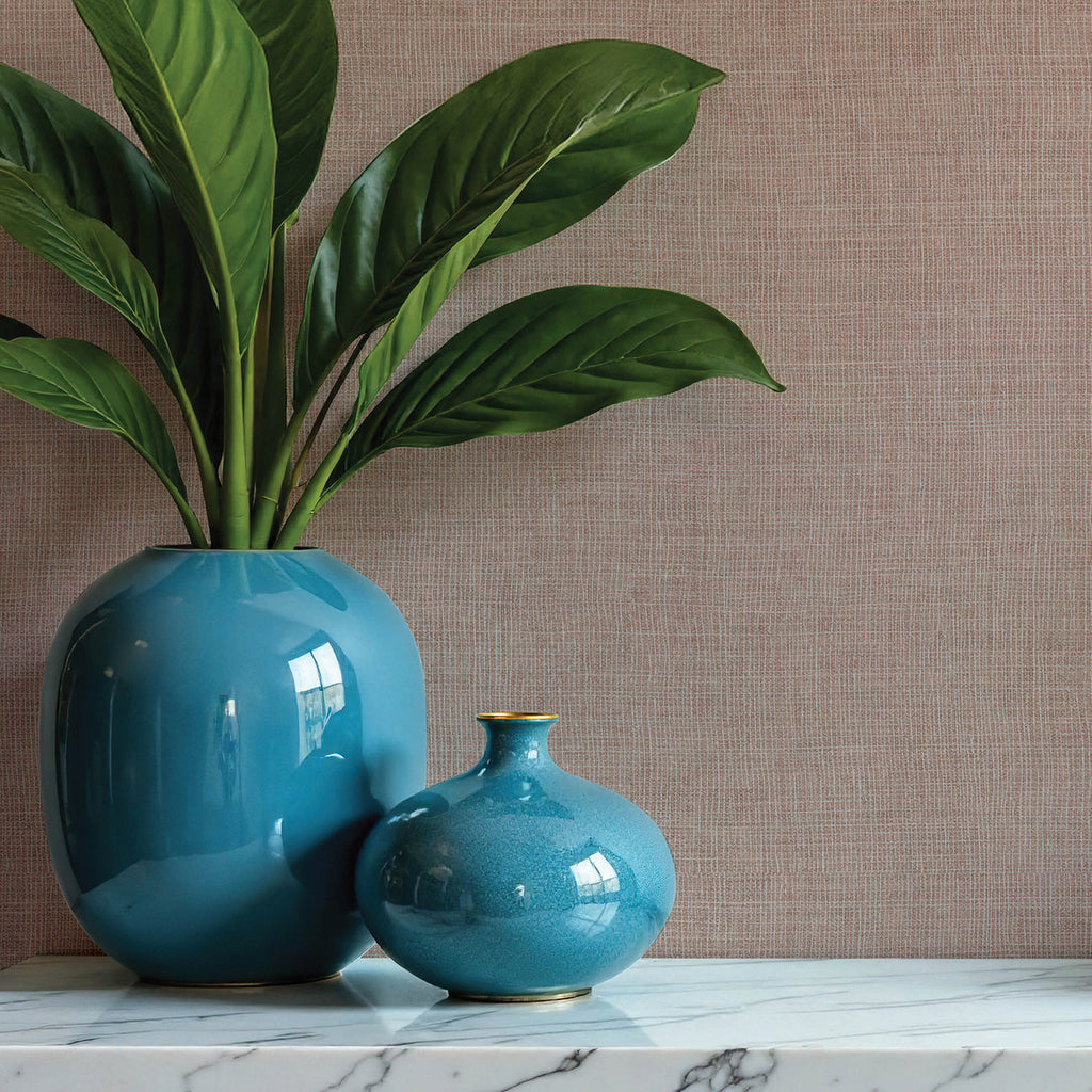 Alba Open Weave Wallpaper wallpaper detail or room view