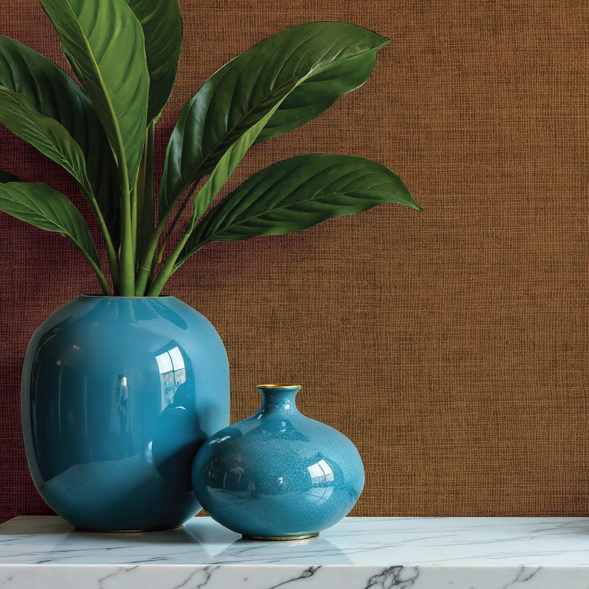 Alba Open Weave Wallpaper wallpaper detail or room view