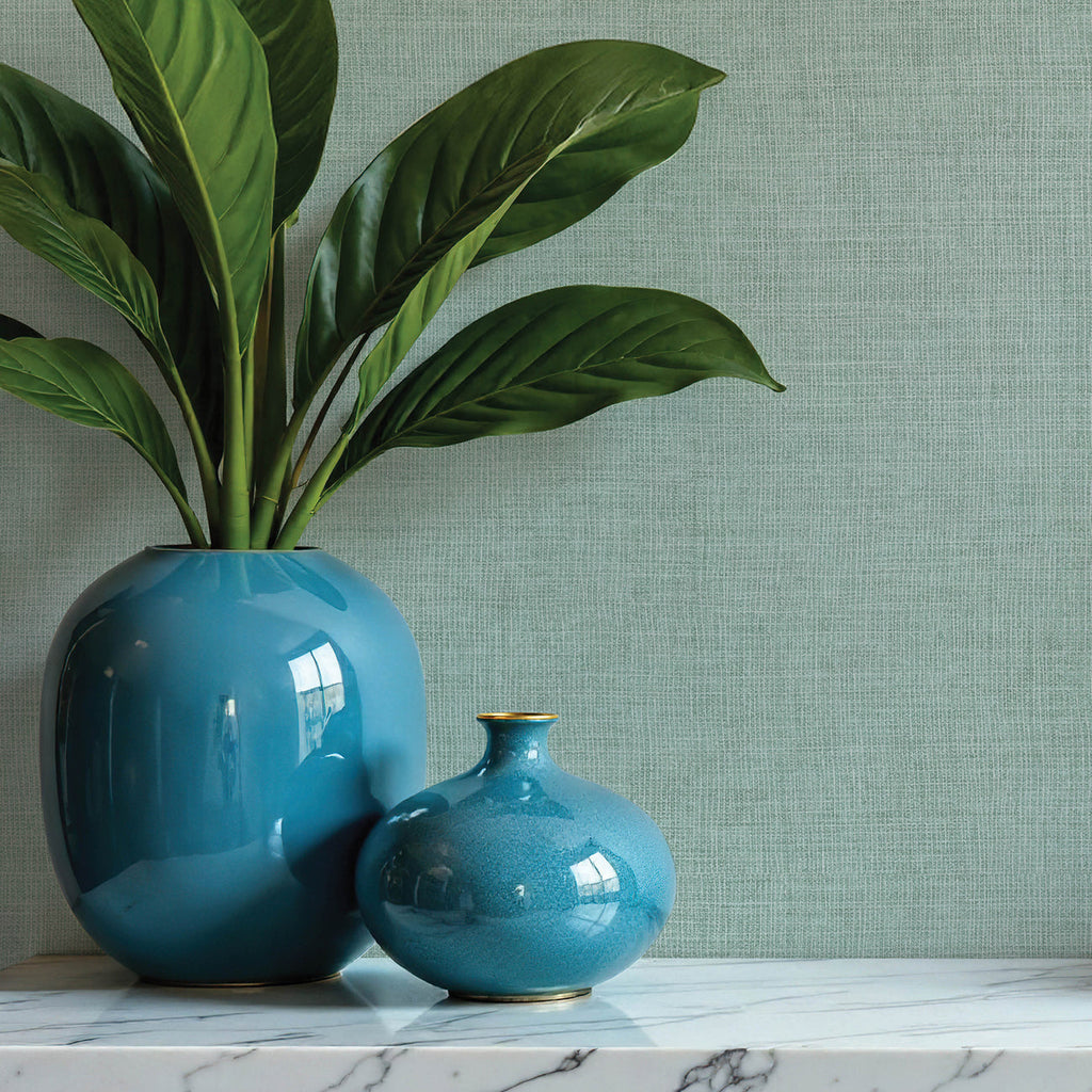 Alba Open Weave Wallpaper wallpaper detail or room view